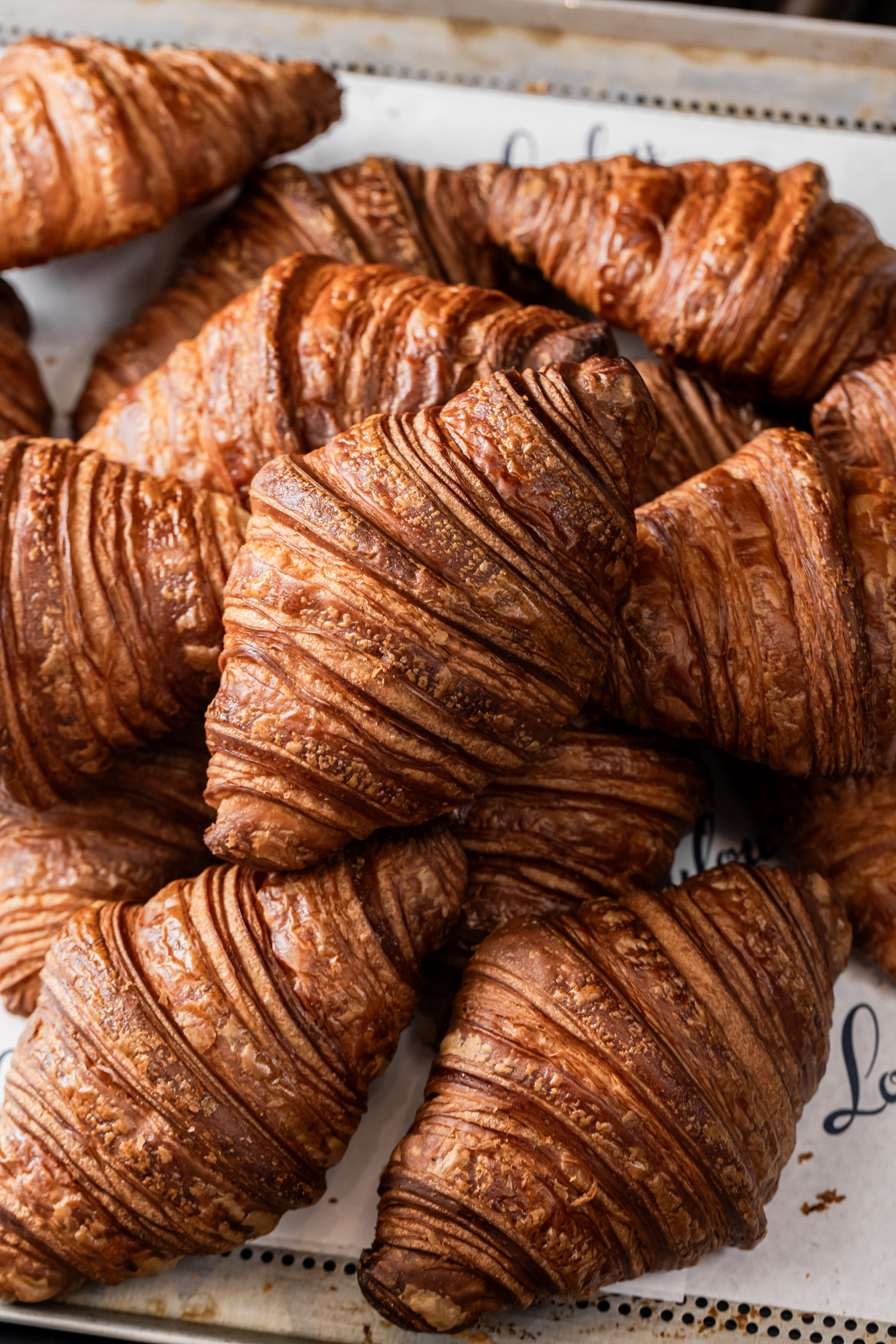 pile of croissants